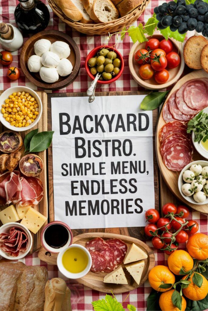 Backyard Bistro Alfresco Italian Style / Patio and Porch