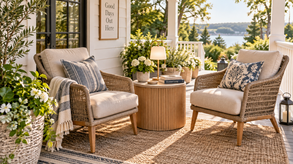 3-5-7 Rule for outdoor decorating | Patio and Porch